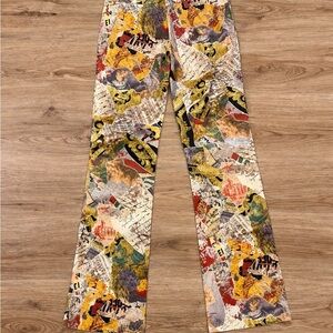 Moschino vintage Y2K music print